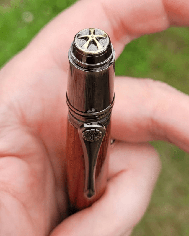 Stylo Olympus en padouk