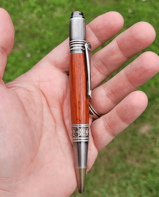 Stylo Olympus en padouk