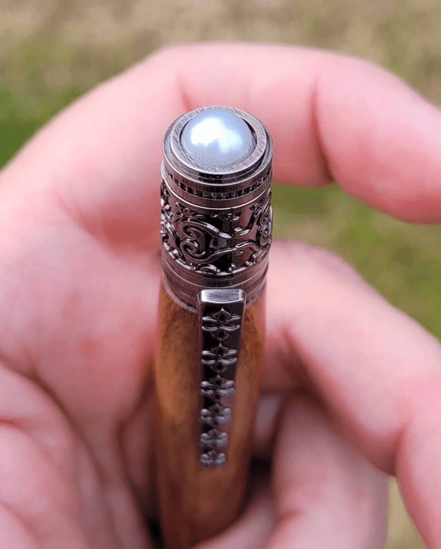 Stylo Ornate Pearl en murier