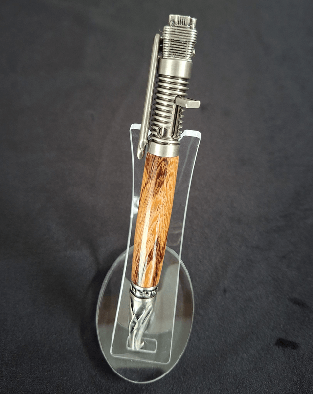 Stylo Biker en bois serpent