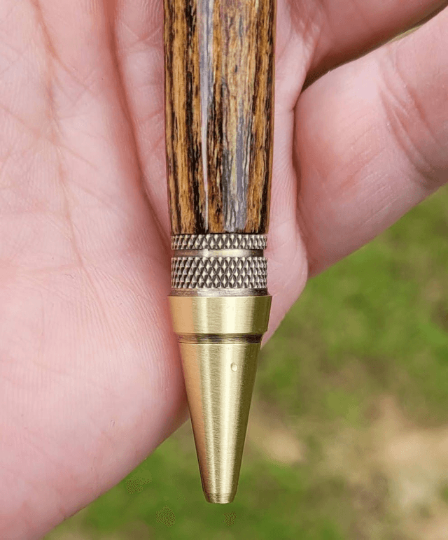 Stylo Zeta bronze en courbaril
