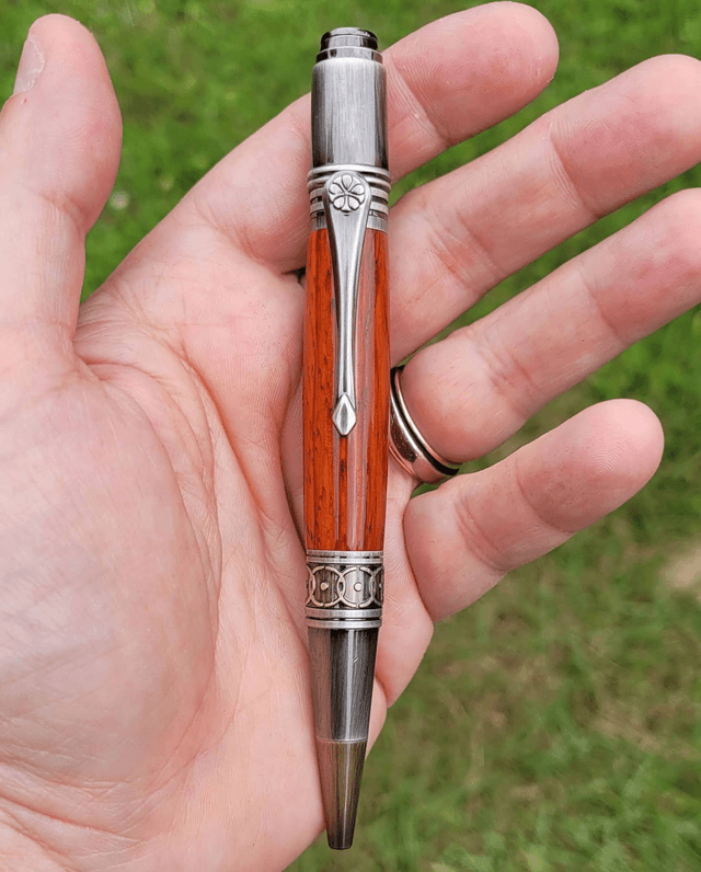 Stylo Olympus en padouk